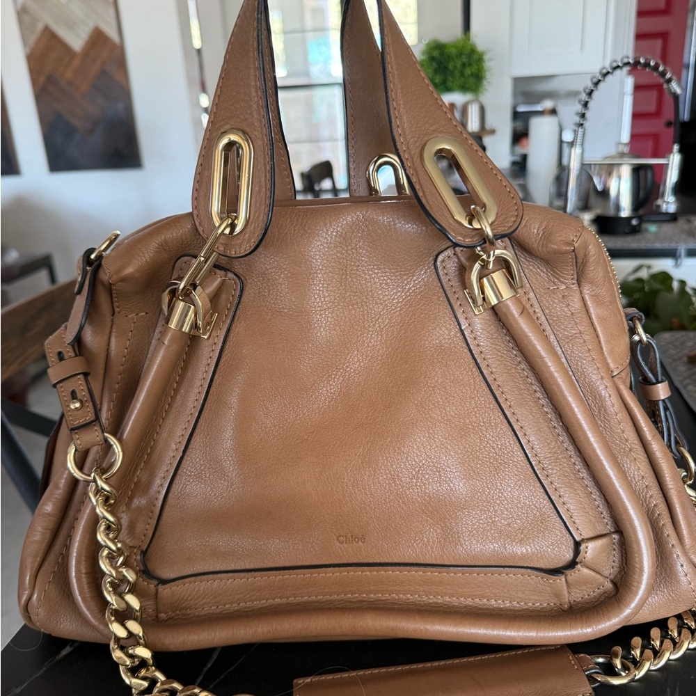 Chloe Paraty Medium Leather Shoulder Bag